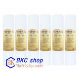 [HCM]Bộ 06 lõi lọc nước số 1 PP 1 micron 10 inch
