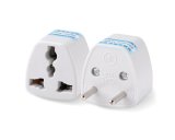 Bộ 2 phích cắm chuyển 3 chấu sang 2 chấu