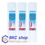 [HCM]Bộ 3 lõi lọc nước số 1 PP 10 inch (trắng)