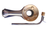Bộ điếu đốt inox lớn và 1 mâm sen chia lửa Rinnai (Nâu)