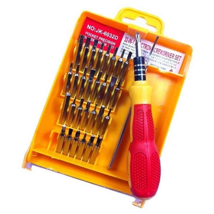 Bộ tua vít đa năng 32 món GT6077 (Vàng)