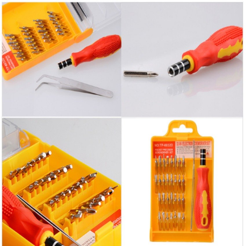 Bộ tua vít đa năng 32 món GT 206077 (Vàng)