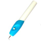 Bút điện khắc chữ đa năng (Trắng-Xanh).
