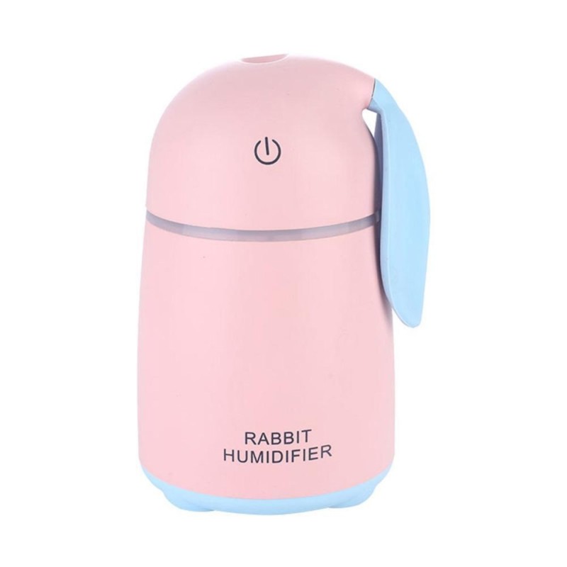 Bảng giá Dễ thương Hình Thỏ Nhà Văn Phòng Máy Tạo Độ Ẩm Không Khí Mát Phun Sương (Hồng)-quốc tế