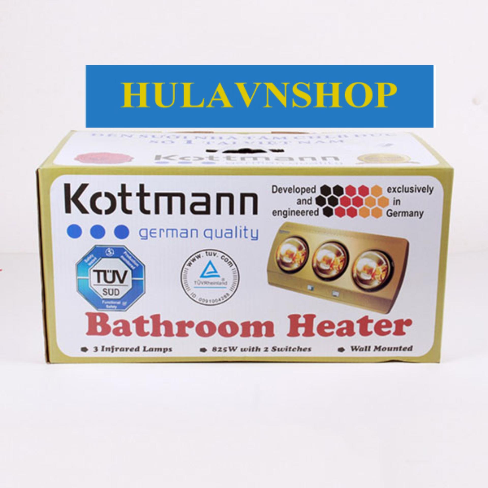 Đèn sưởi nhà tắm Kottmann loại 3 bóng