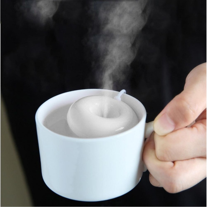 Bảng giá Home Office Mini USB Donuts Humidifier Floats On The Water Air Fresher - intl
