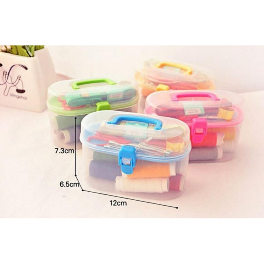 Bộ kim chỉ đa năng gồm 10 cuộn chỉ