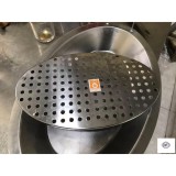Khay cá om dưa inox 50x31cm dùng được cho bếp từ