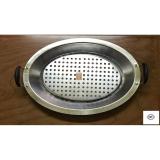 Khay cá om dưa inox 50x31cm dùng được cho bếp từ