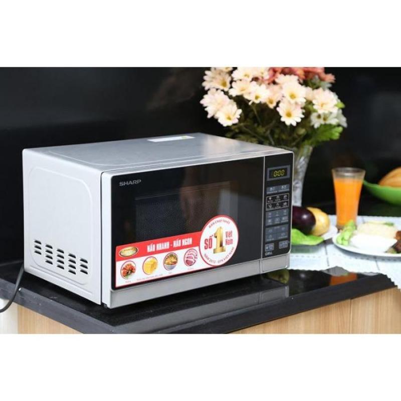 Lò điện tử có nướng Sharp R-G272VN(S) 20L (Xám)
