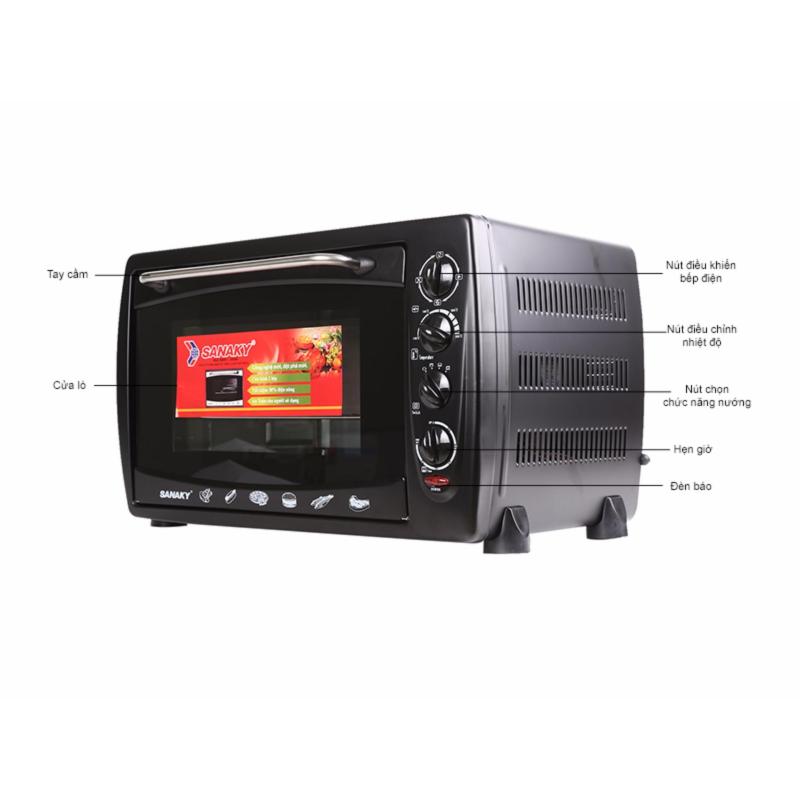 Bảng giá Lò nướng Sanaky VH-509S 50L (Đen) Điện máy Pico