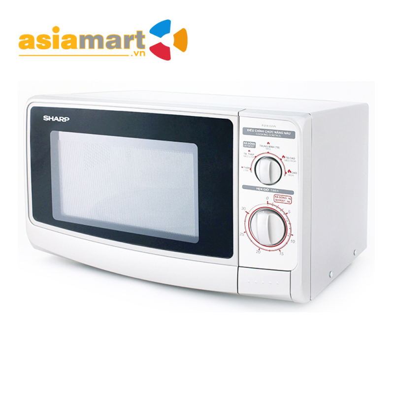 Lò vi sóng cơ Sharp R-21A1(S)VN 22L (Trắng)