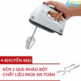 Máy đánh trứng nhào bột đánh cháo cầm tay kèm que nhào bột