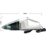 Máy hút bụi xe ô tô cầm tay 12V (Đen phối trắng)