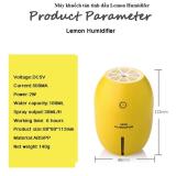 Máy khuếch tán tinh dầu kiêm đèn ngủ Lemon Humidifer có tặng kèm tinh dầu sả chanh PKCB-MAYTINHDAU