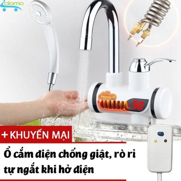 Bảng giá Máy làm nóng nước tại vòi QWater RX-04 có sen loại gắn tường