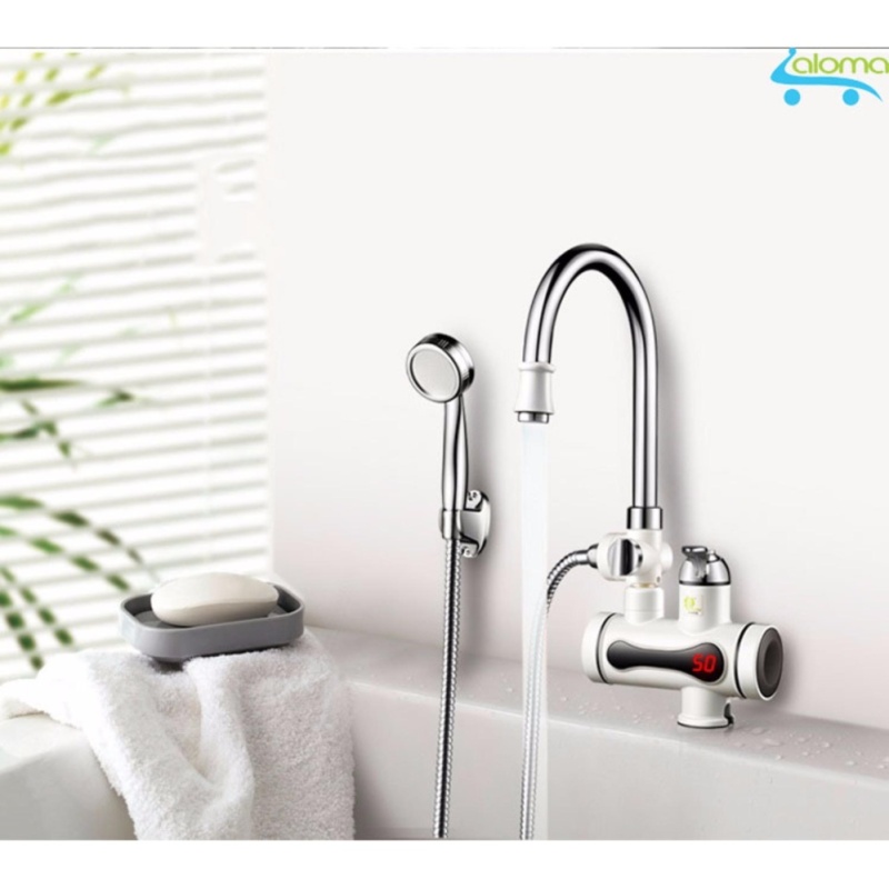 Bảng giá Máy làm nóng nước trực tiếp tại vòi QWater RX-02 kèm vòi hoa sen