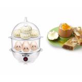 Máy luộc trứng hấp thức ăn 1 tầng đa năng Soar (Trắng) KS183