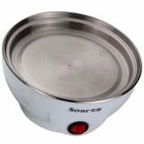 Máy luộc trứng hấp thức ăn 1 tầng đa năng Soar (Trắng) KS183