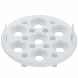 Máy luộc trứng hấp thức ăn 1 tầng đa năng Soar (Trắng) KS183