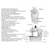 Máy may mini gia đình SM-202A (Trắng)