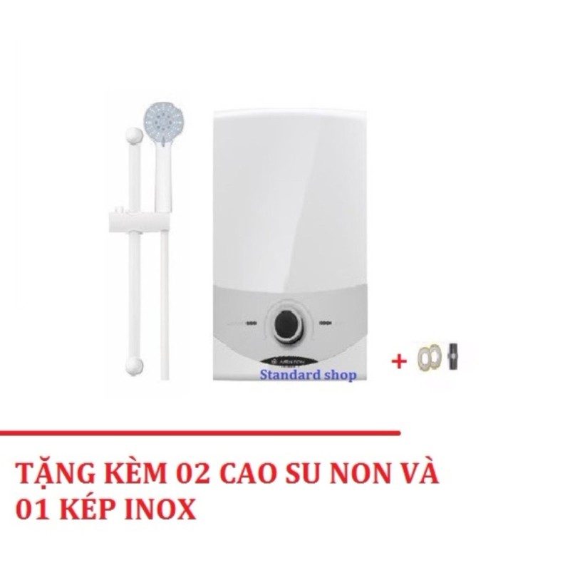 Bảng giá Máy nước nóng trực tiếp không bơm Ariston SM45E-VN + Tặng 02 cao su non và 01 kép inox - Chất Lượng Cao