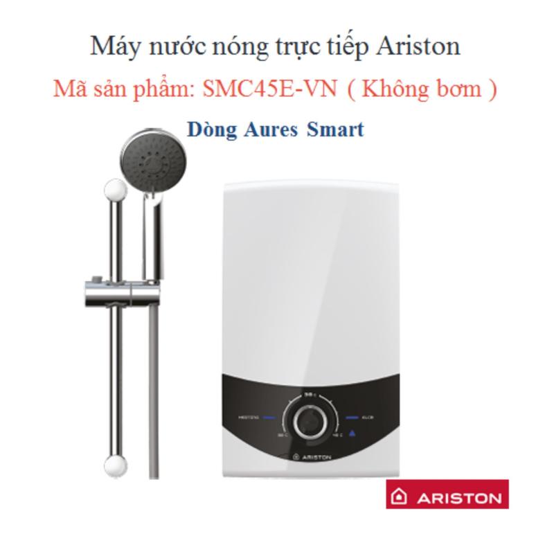 Bảng giá Máy Nước Nóng Trực Tiếp Không Bơm Ariston SMC45E-VN (4500W)- Chất lượng cao
