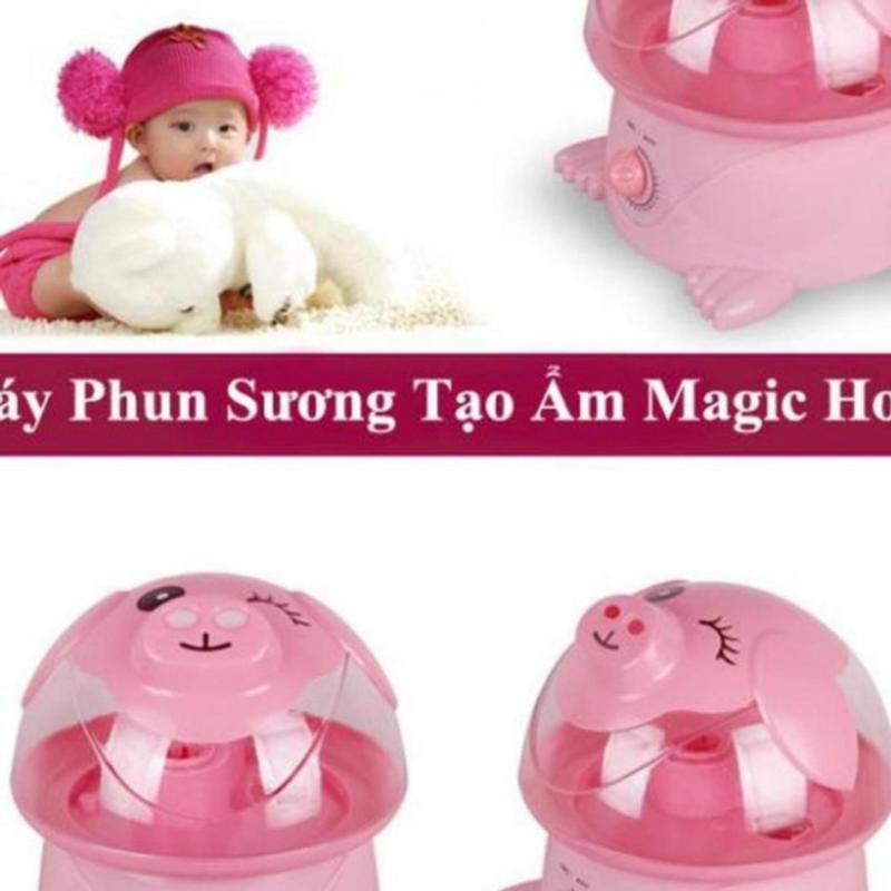 Bảng giá Máy phun sương tạo độ ẩm đa năng tiện dụng Magic Home hình heo (Hồng) - Nino shop