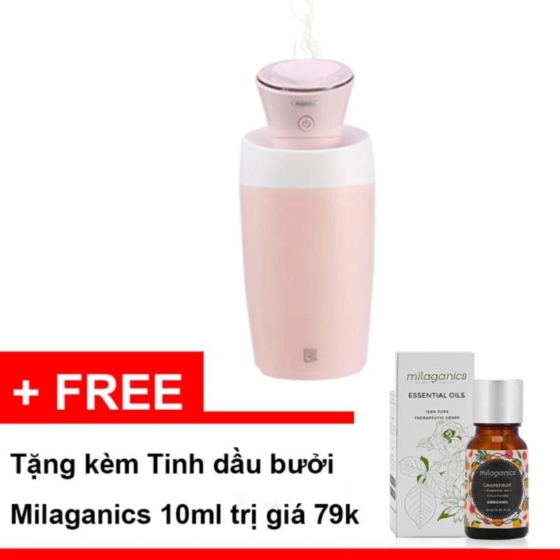 Bảng giá Máy phun sương, tinh dầu đa năng tạo độ ẩm chăm sóc da Remax RT-A300 + Tinh dầu bưởi Milaganics 10ml