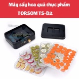 Máy sấy khô hoa quả thịt thực phẩm cao cấp TORSOM TS-D2(Đen)