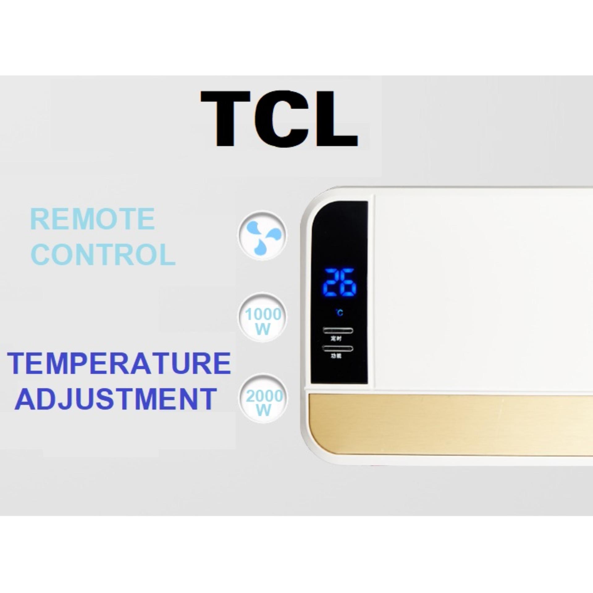 Máy sưởi ấm TCL gắn tường  - công nghệ sưởi gốm Ceramic (2000W)