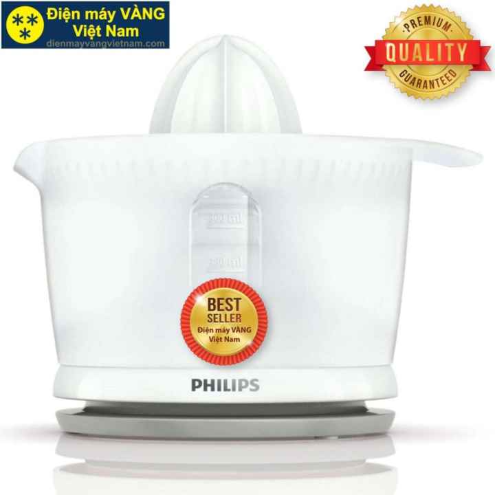 Máy vắt cam Philips HR2738 (Trắng) - Hàng nhập khẩu