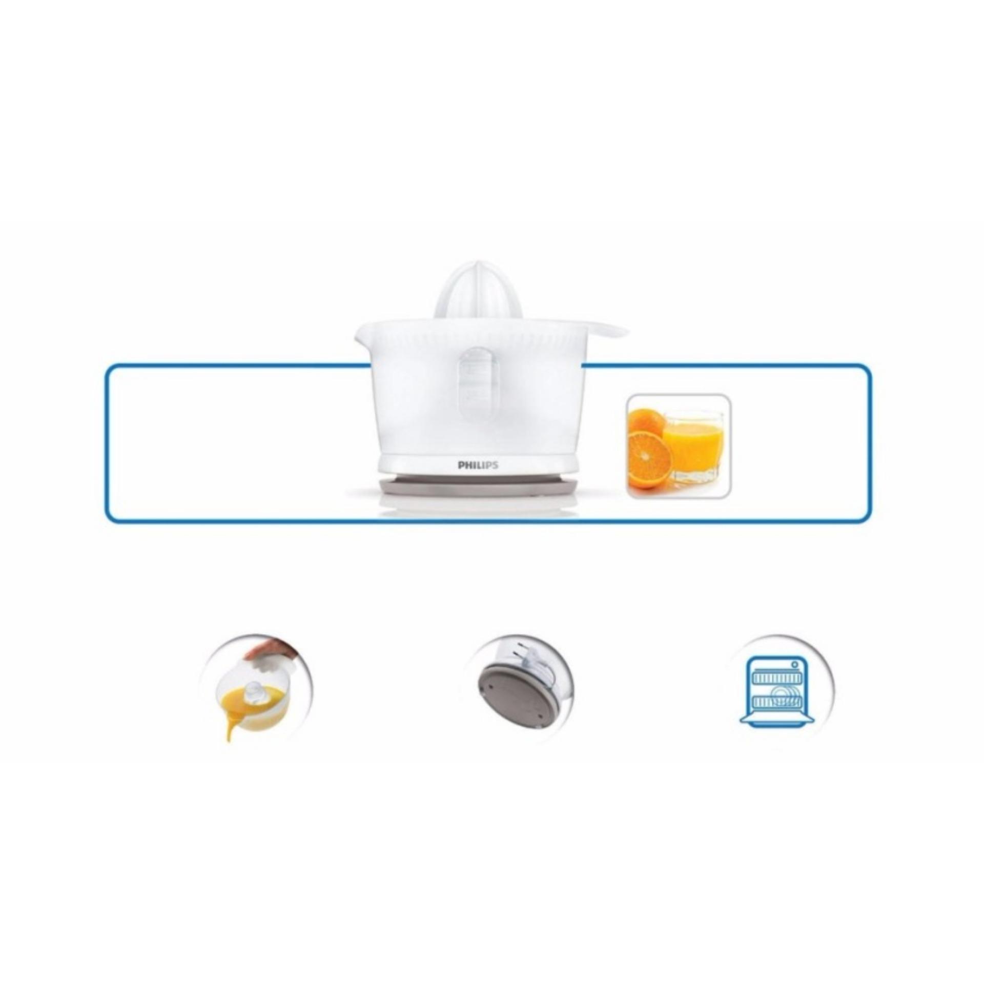 Máy vắt cam Philips HR2738 (Trắng) - Hàng nhập khẩu
