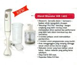 Máy xay cầm tay Philips HR-1603