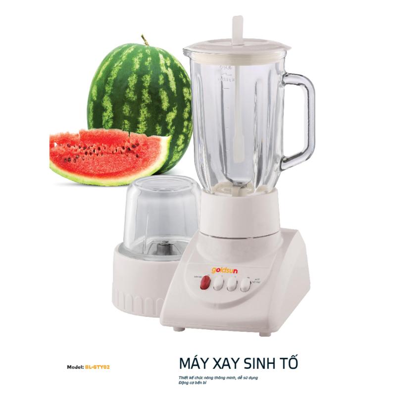 Giá bán Máy xay sinh tố 2 cối thủy tinh Goldsun BL-GTY02