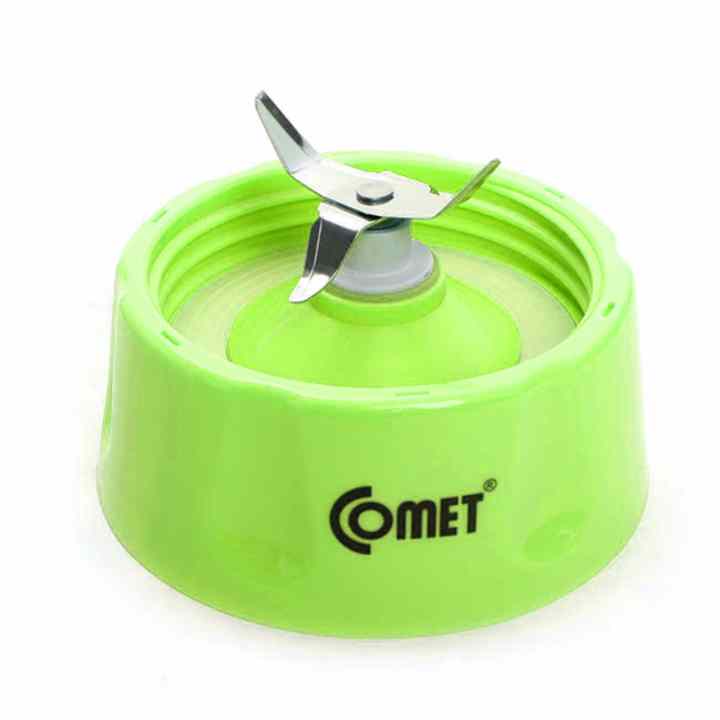Máy xay sinh tố lưỡi dao không gỉ chống mòn Comet CM9985 1.25L 2 cối (Xanh lá)
