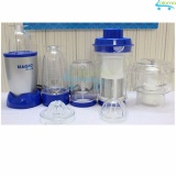 Máy xay sinh tố xay thịt xay hạt  2 lưỡi 6 cốc Krobell MP-02