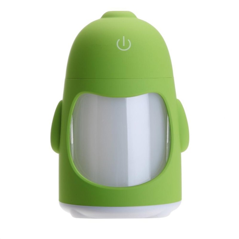 Bảng giá Mini Chim Cánh Cụt Hình Hơi Đèn Ngủ Máy Phun Sương Tạo Độ Ẩm Nhà Văn Phòng (Xanh Lá)-quốc tế