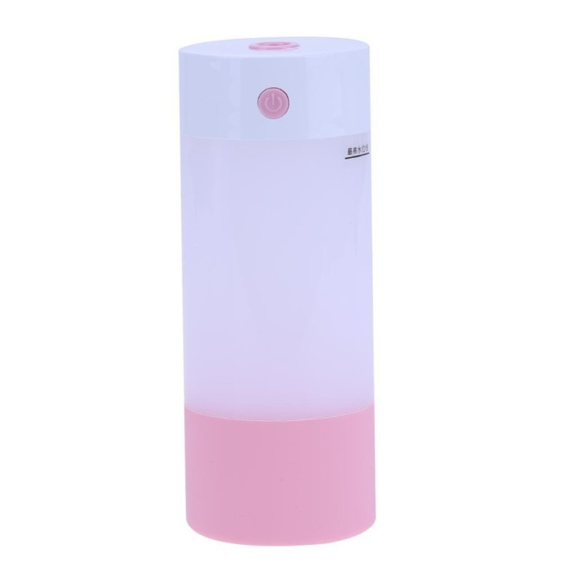 Bảng giá Di Động Mini Văn Phòng Nhà Phòng Ngủ Hương Thơm Khuếch Tán Tinh Dầu Phun Sương Tạo Ẩm Không Khí Máy Tạo Ẩm (Hồng)-quốc tế