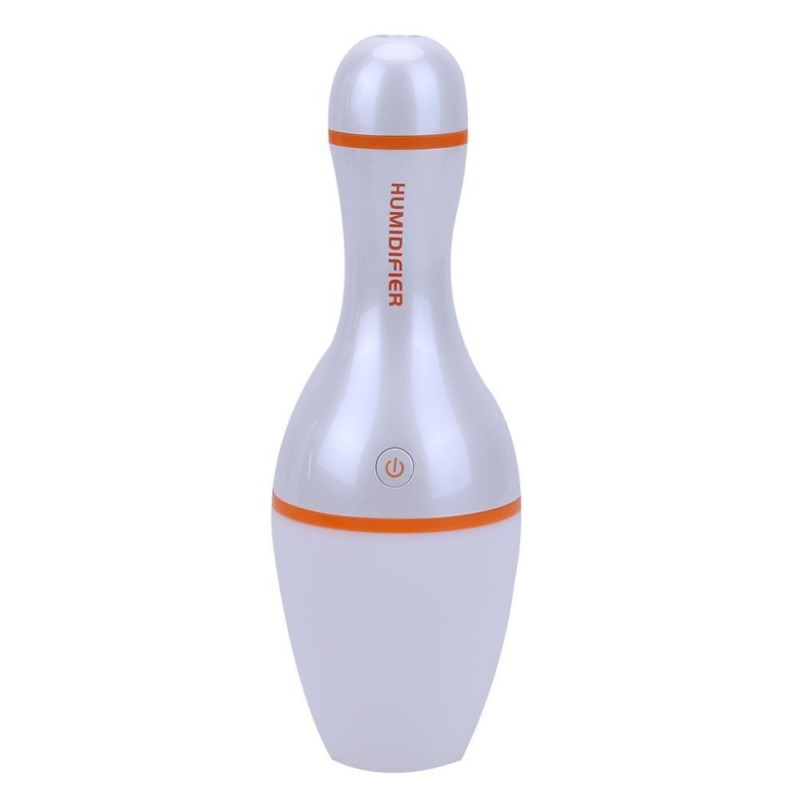 Bảng giá Mới Bowling Máy Phun Sương Tạo Độ Ẩm Hộ Gia Đình Văn Phòng USB Trên Xe Hơi Phun Sương Tạo Đèn Sáng Nhiều Màu Sắc (Cam)-quốc tế