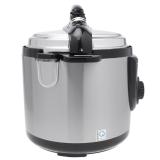 [HCM]Nồi áp suất điện ALPHA AL-60 6L (Bạc)