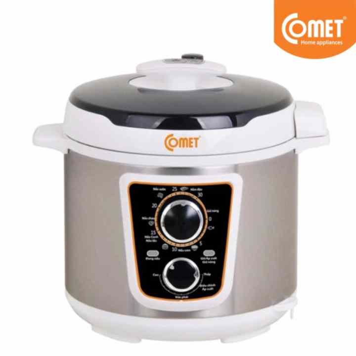 Nồi áp suất đa năng Comet CM6158 5L (Trắng)