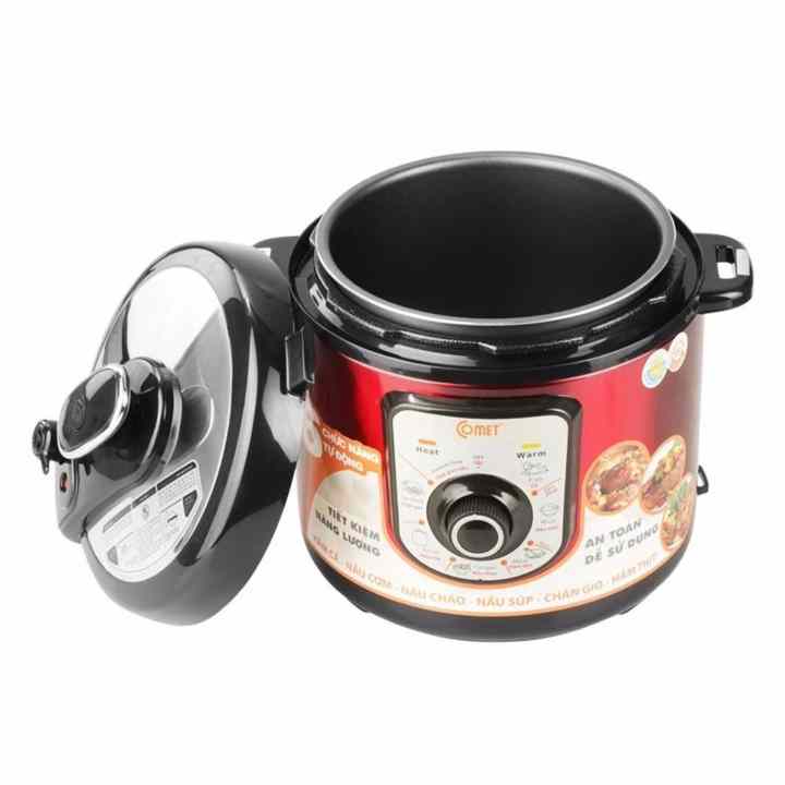 Nồi áp suất đa năng Comet CM6160 5L (Đỏ)