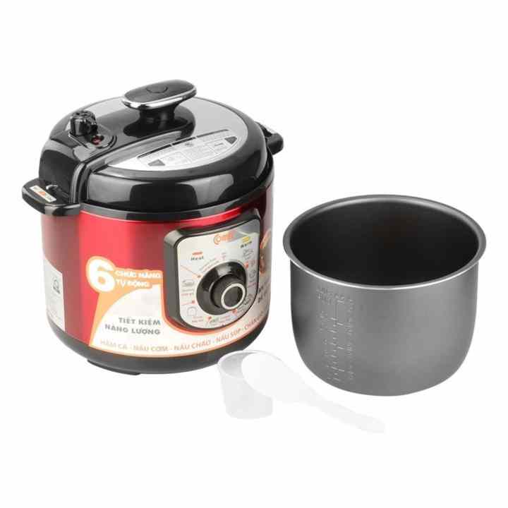Nồi áp suất đa năng Comet CM6160 5L (Đỏ)