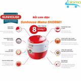 Nồi cơm điện 1.8 lít Sunhouse Mama SHD8661