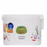 [NTT] Nồi cơm điện nắp liền AQUA ARJ-VM10A 1L (Trắng)