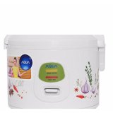 Nồi cơm điện nắp liền AQUA ARJ-VM10A 1L (Trắng)