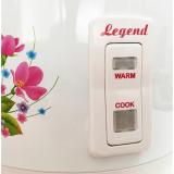 [HCM]Nồi cơm điện nắp liền Legend LE-518ET 1.8L (trắng)