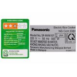Nồi cơm điện Panasonic SR-MVN107LRA 1L 500W