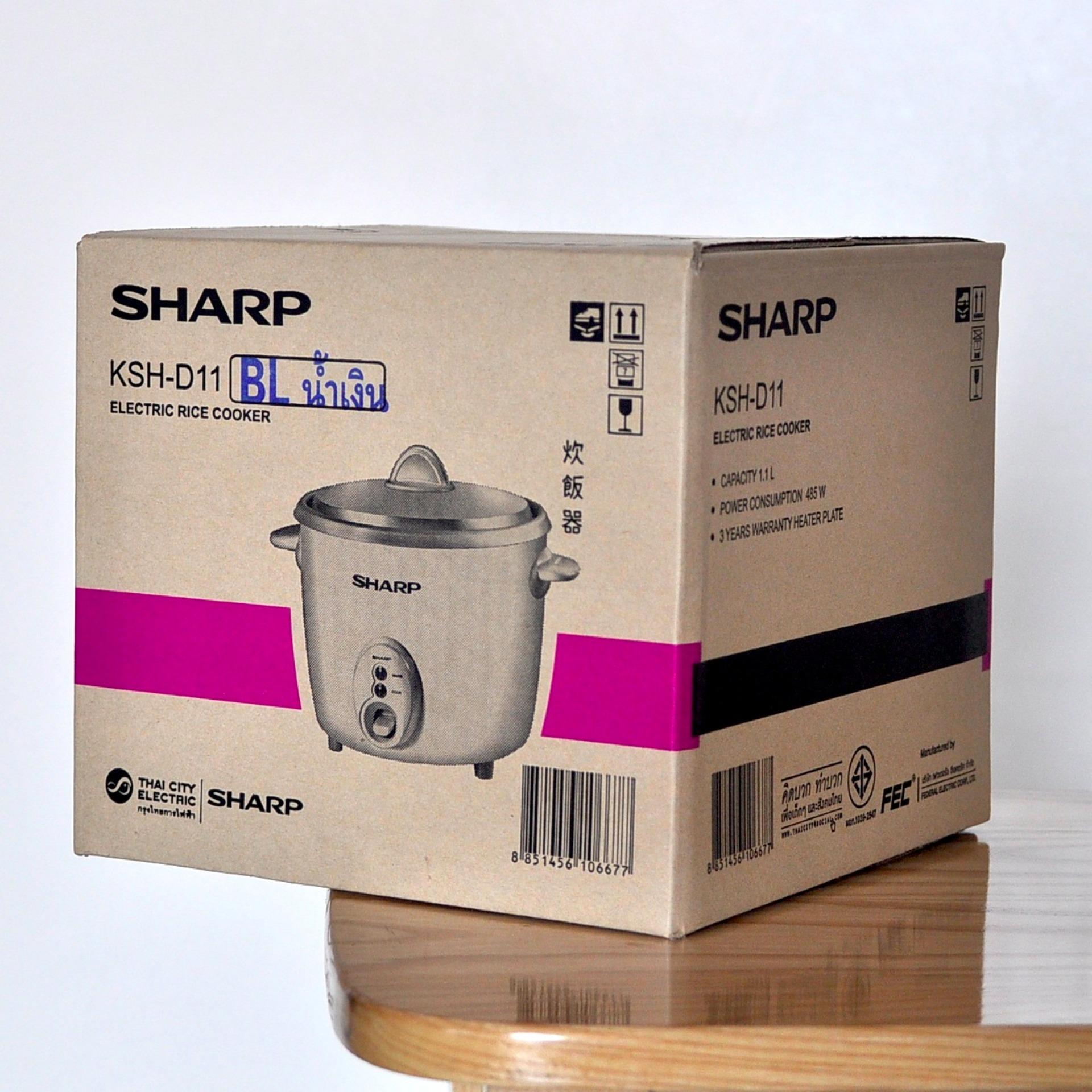 Nồi Cơm Điện SHARP 1.1L D11 Nhập Khẩu Thái Lan (Giao Màu Ngẫu Nhiên)